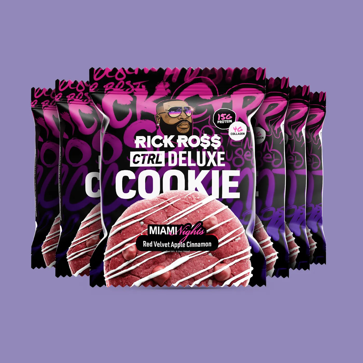 Miami Nights Red Velvet - Protein Cookies (6 Pack) – drinkctrl.com