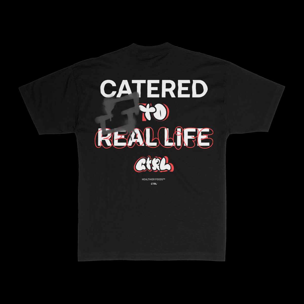 Graffiti Red - Oversized T-Shirt