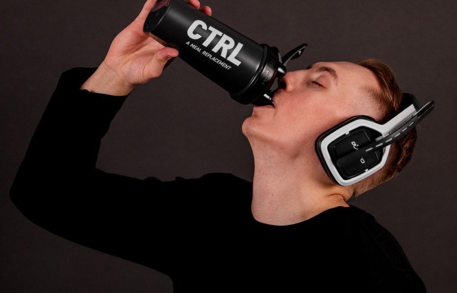 Man drinking