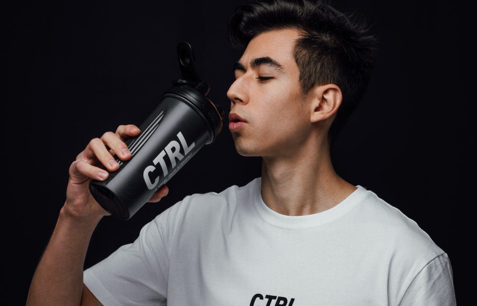 Man drinking