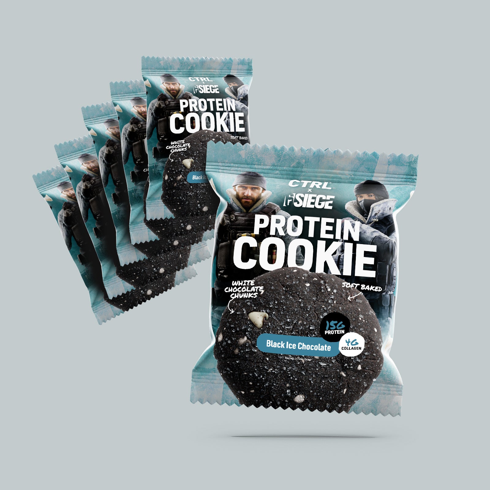 Black Ice Chocolate I Protein Cookie I CTRL – drinkctrl.com