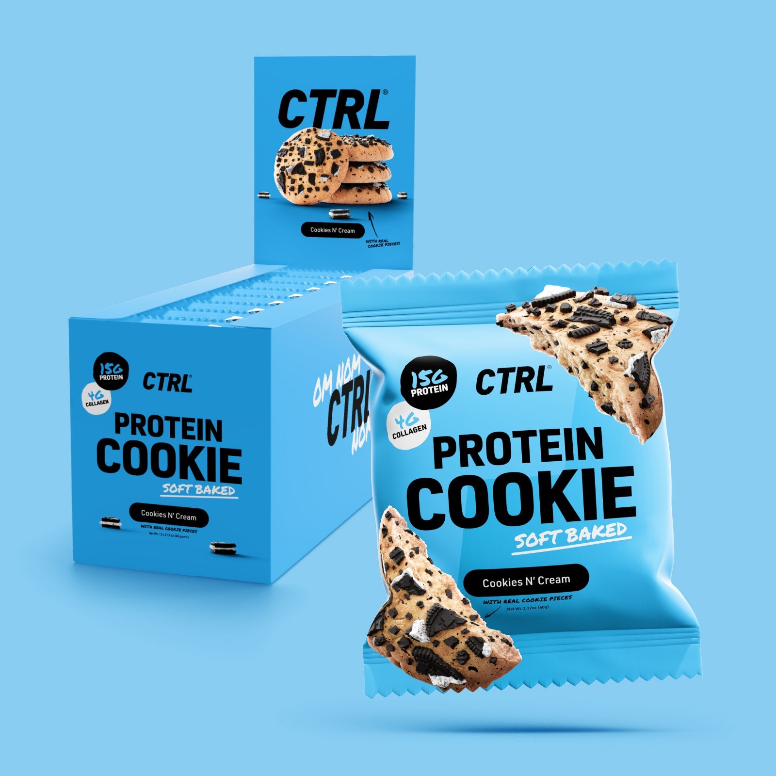 Cookies N' Cream I Protein Cookie I CTRL