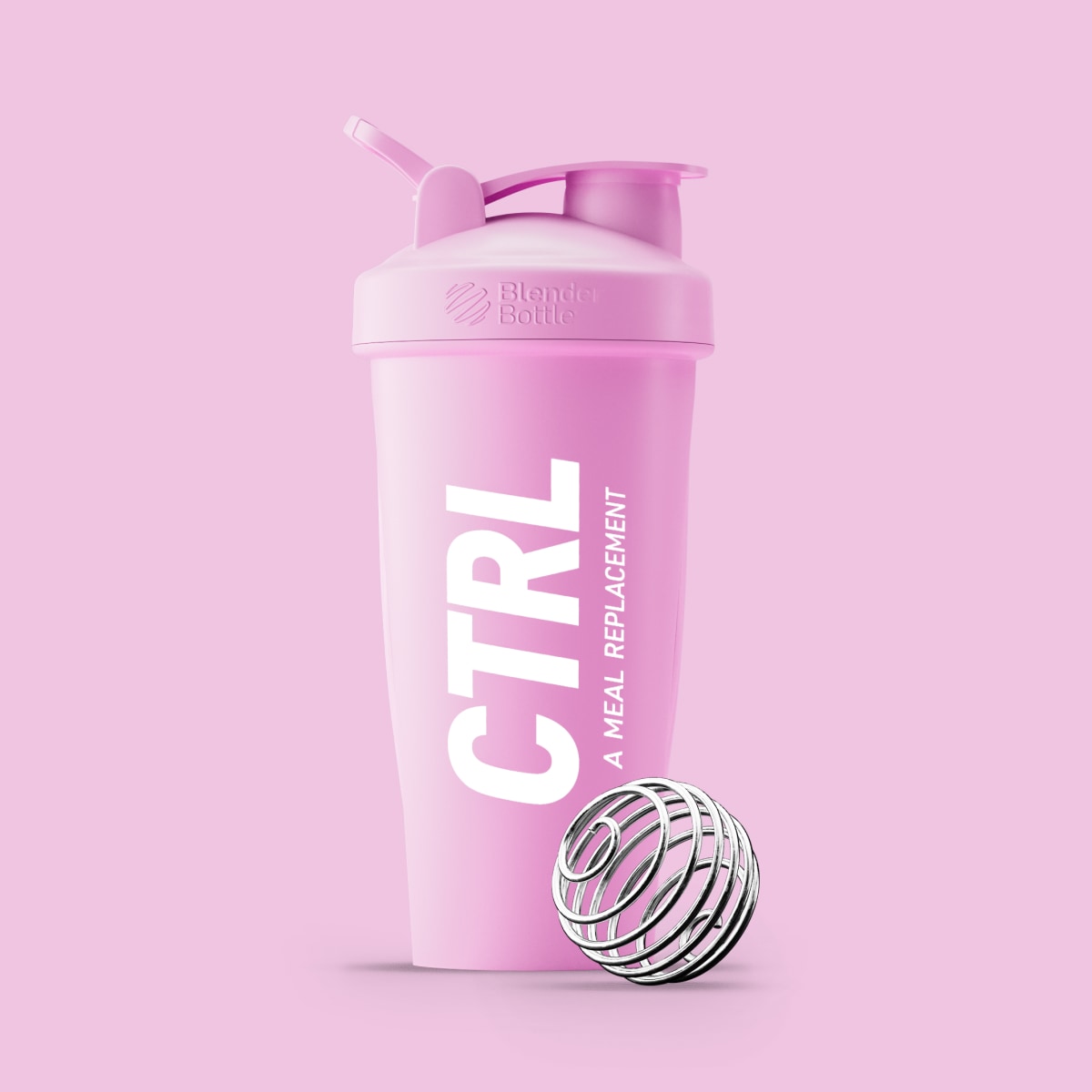 Shaker Cup (Light Pink) by S'moo - Ideal for Shakes, Smoothies